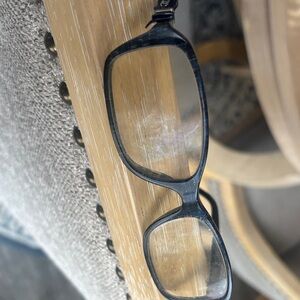 CHANEL navy blue Women's Glasses